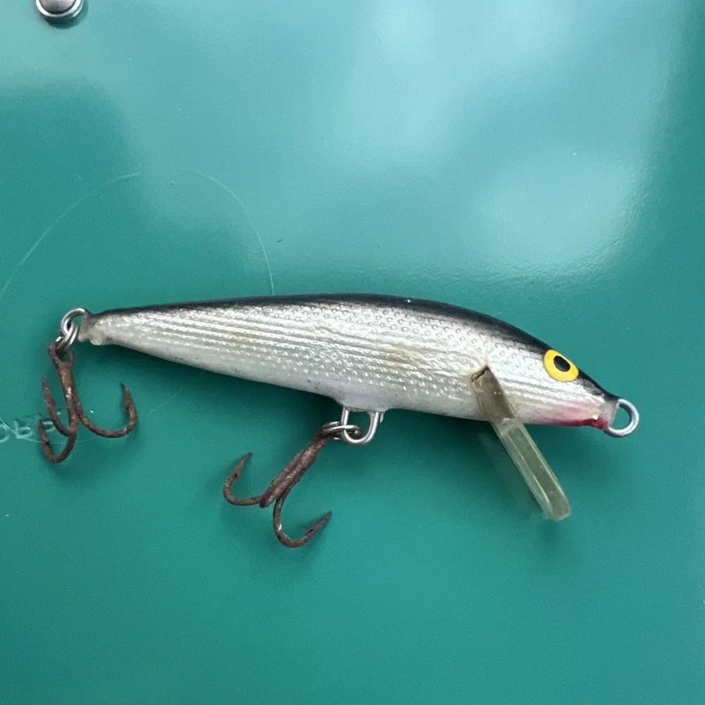 Vintage Rapala Crankbait Lures, Set Of 4